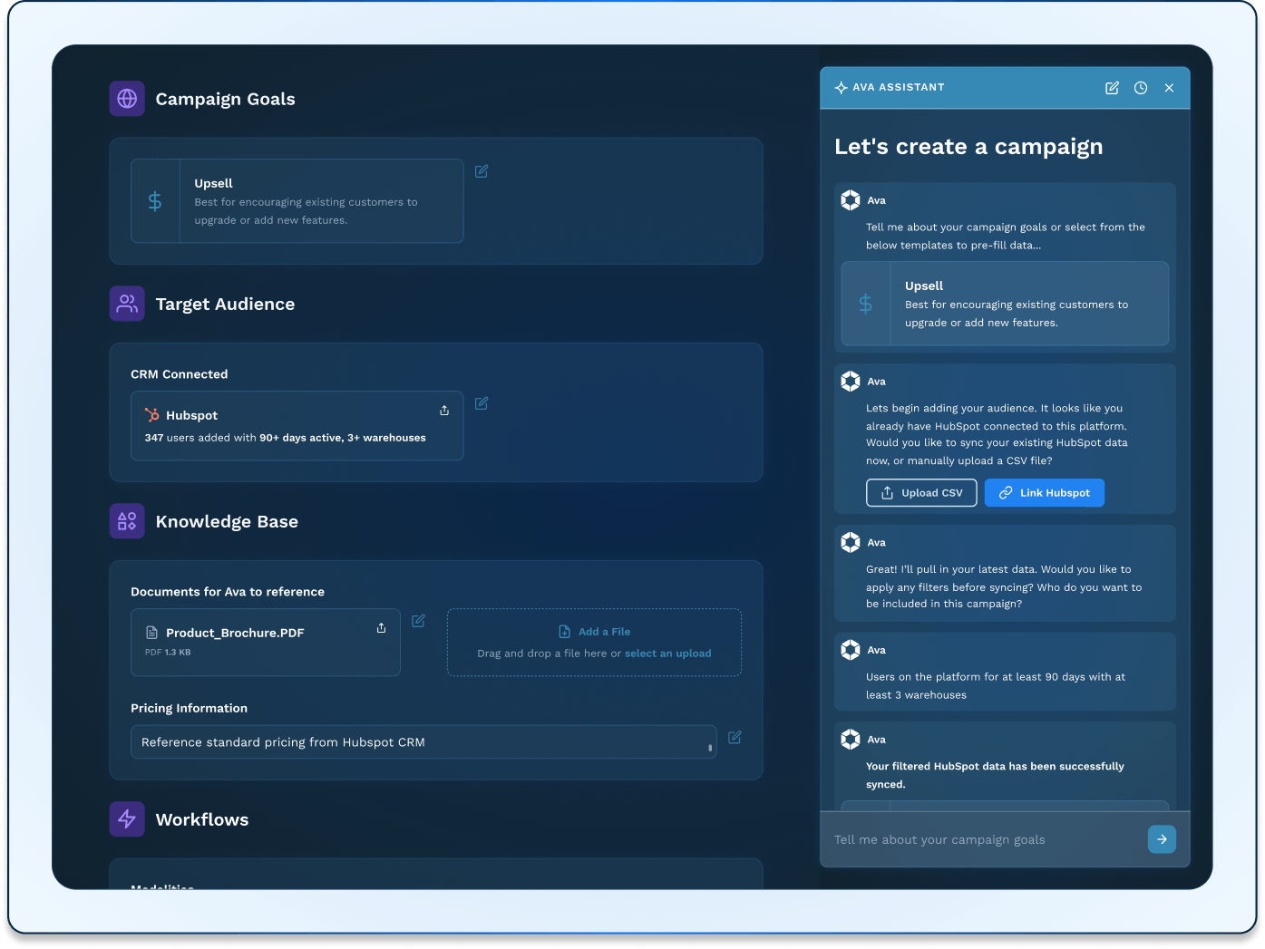 Conversation in platform
