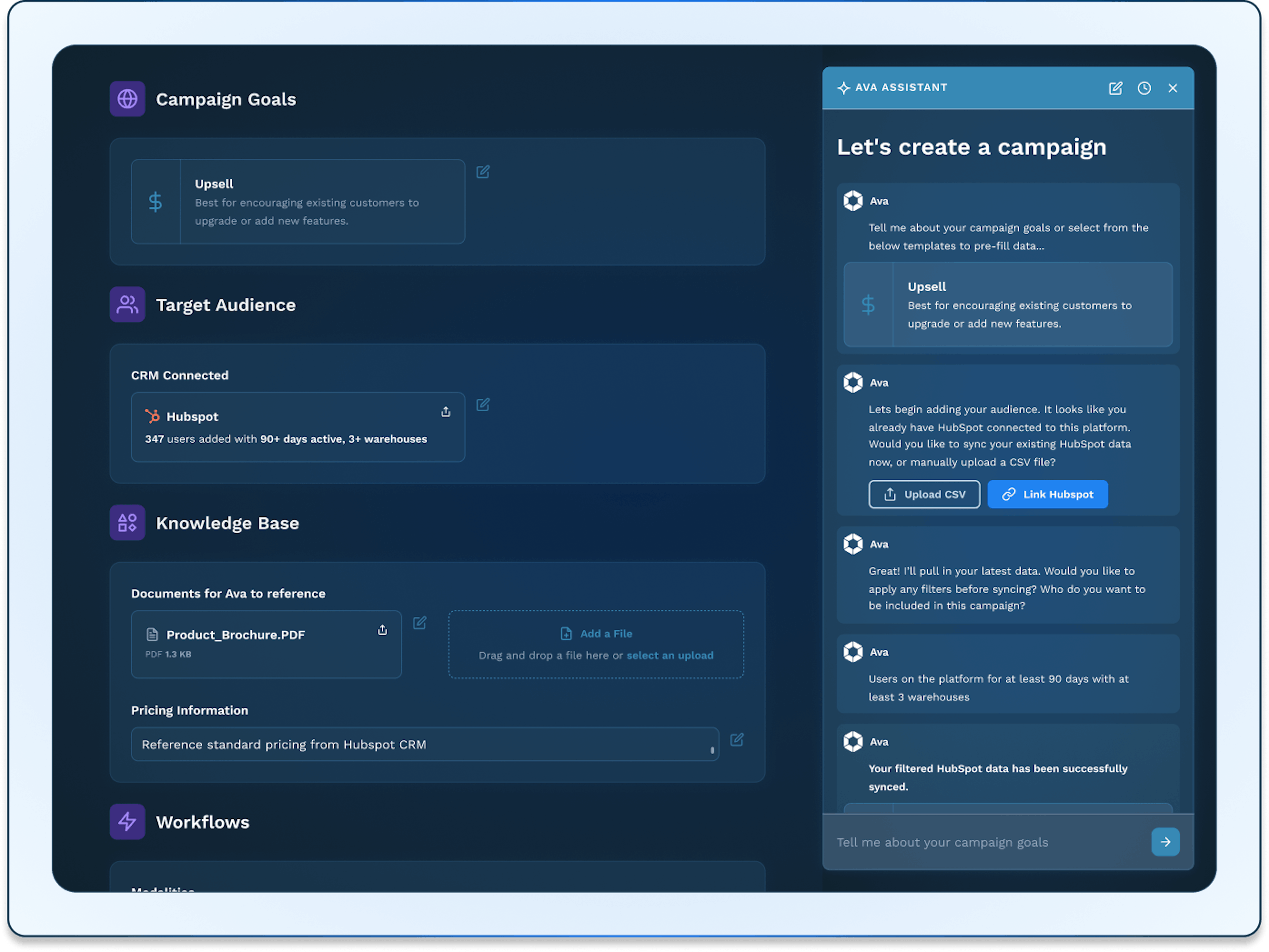 Conversation in platform
