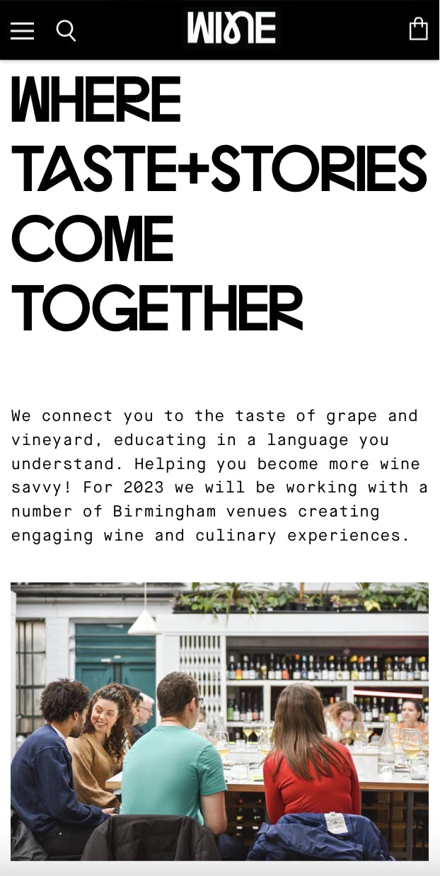 Winefreedom page