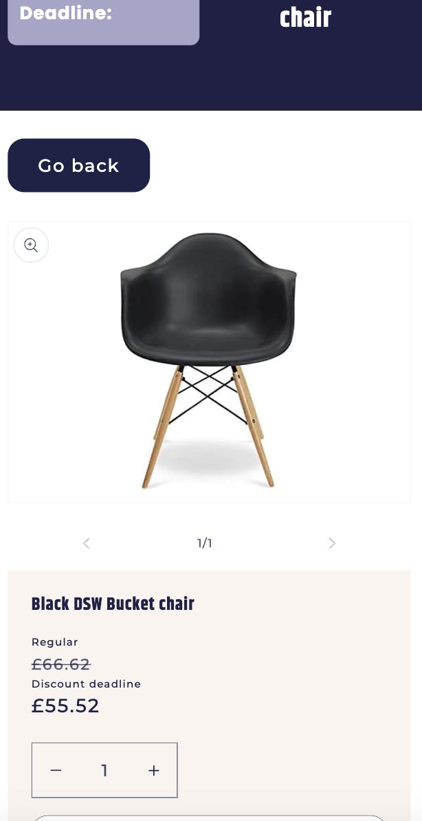 GES chair product