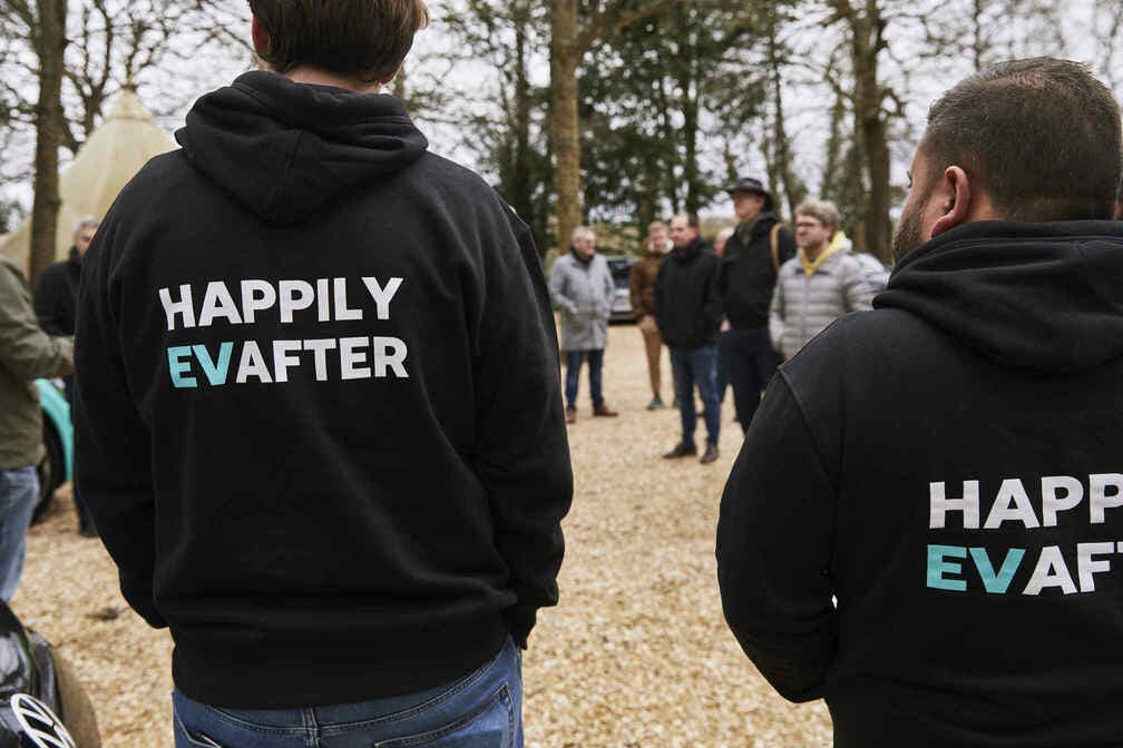 Onto 'Happily EV After' hoodies