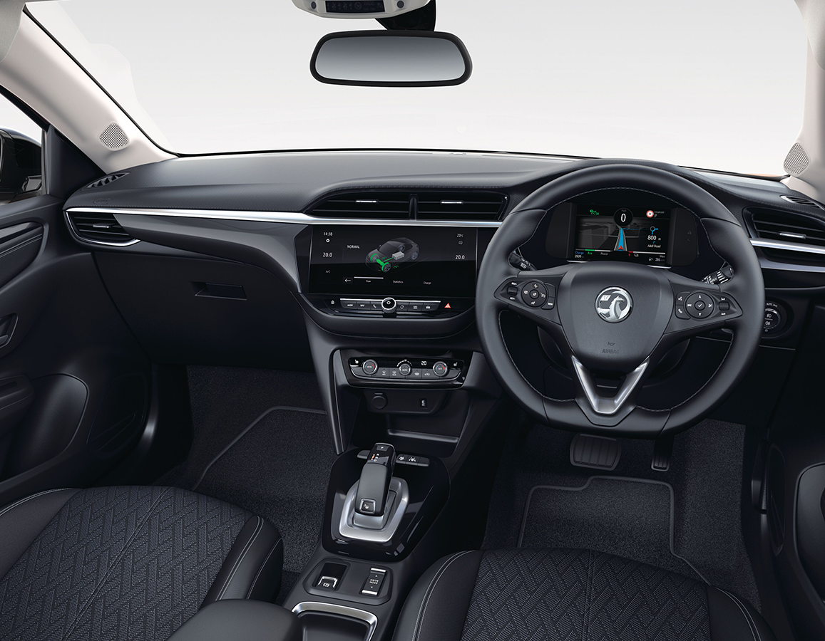 E corsa deals interior
