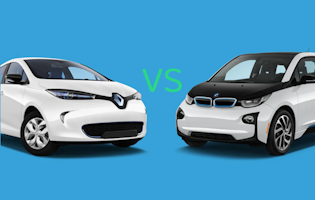 BMW i3 vs. Renault Zoe R110: The differences between the two EVs