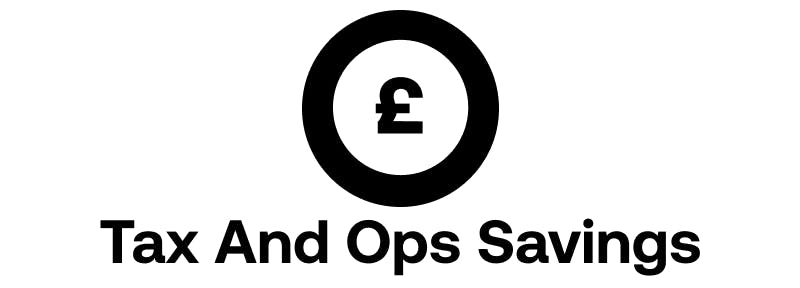 Tax and Ops Savings