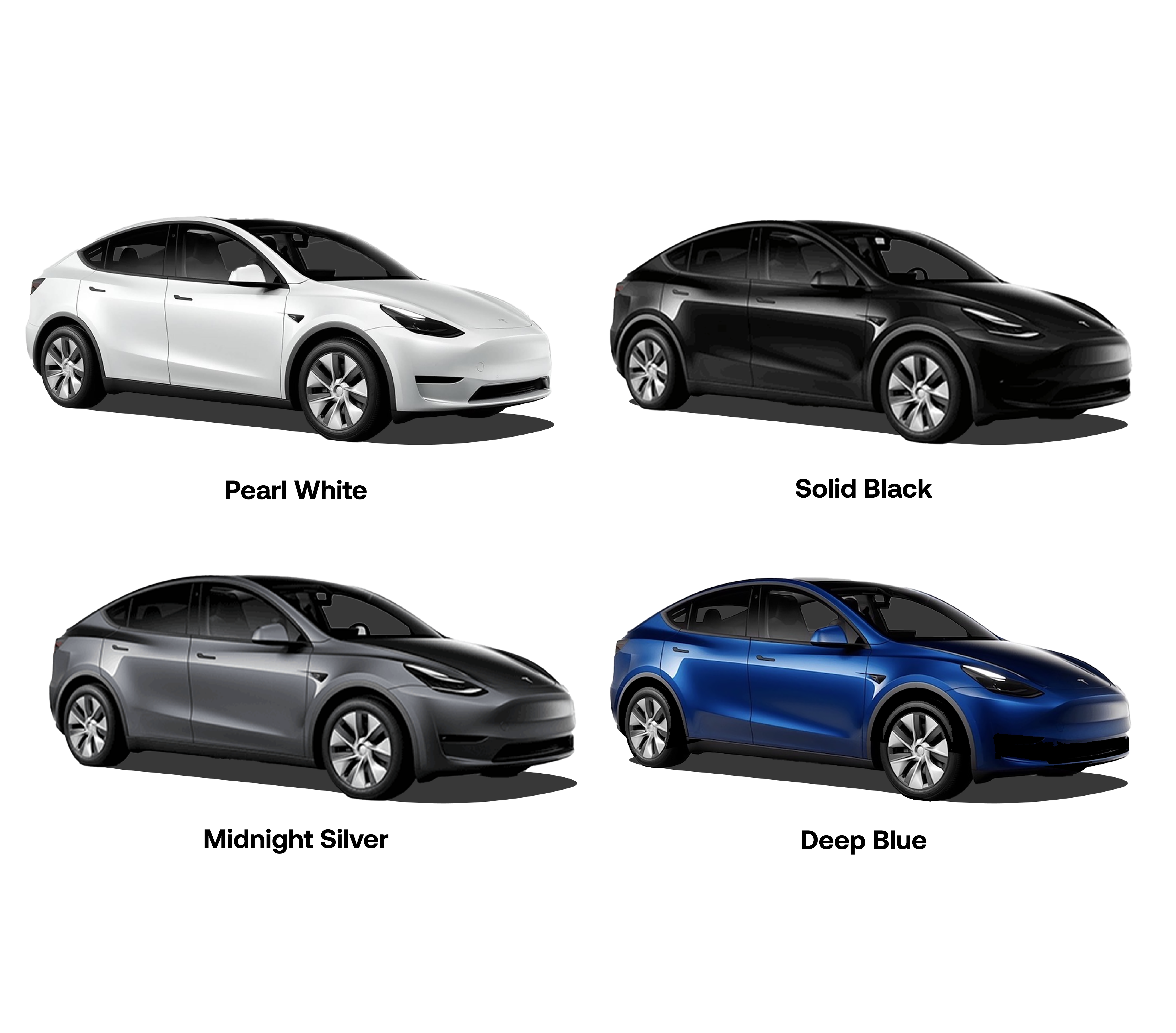 Tesla Model Y gets two new colors and new range ratings