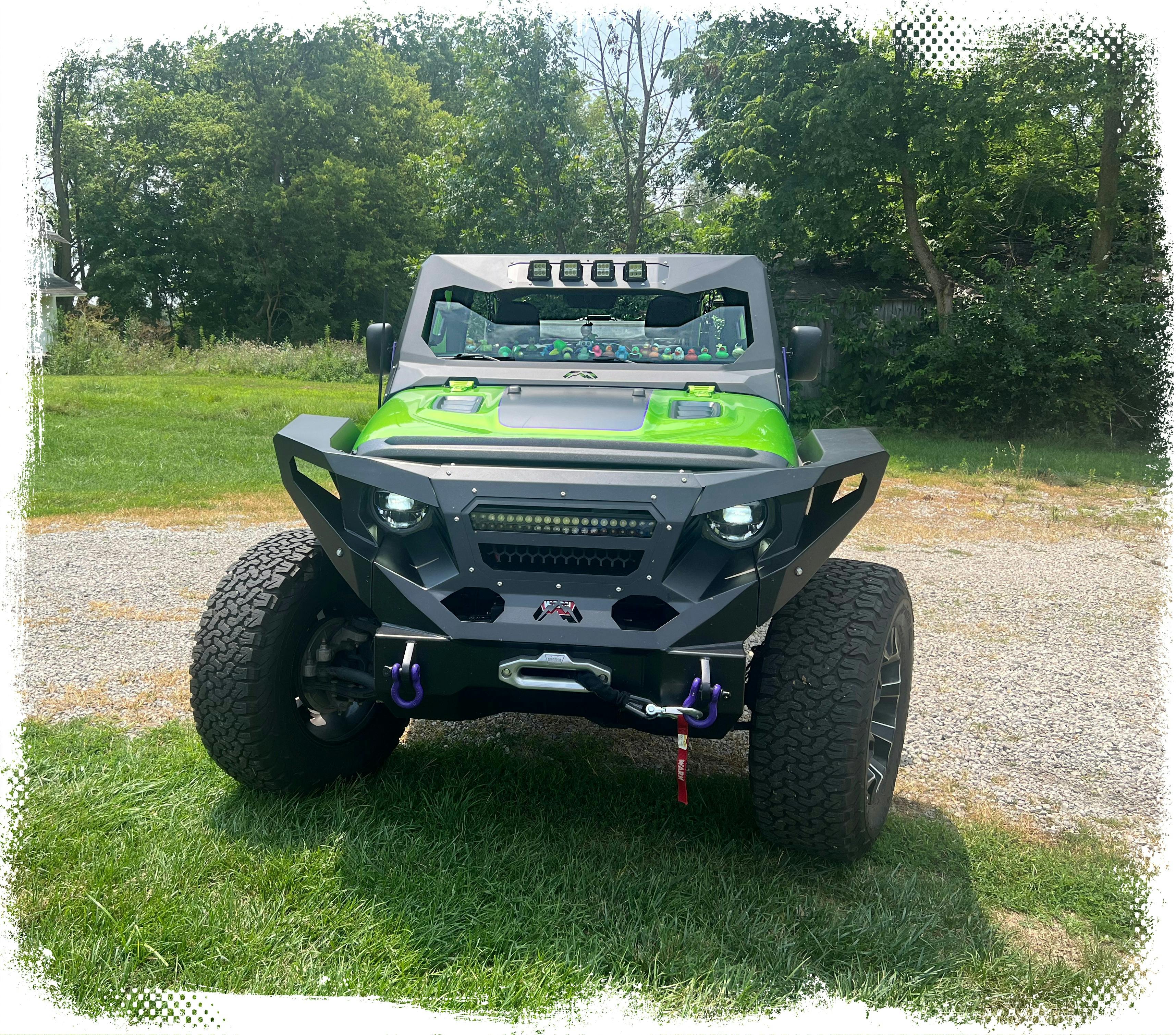 Oogie Boogie Jeep - Ready to Conquer the Trails and Turn Heads!