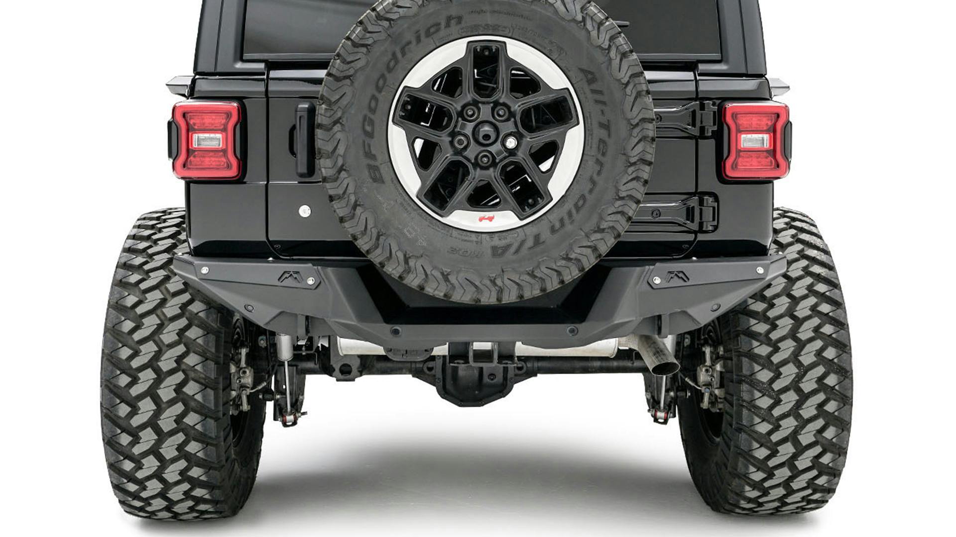 Fab Fours Base Rear Bumper JL18-Y1851-1