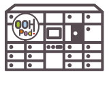 Icon - Parcel Locker with door open