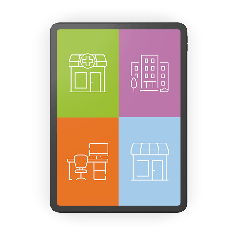 OOHPod 4 business solutions - Pharmacy, Residential, Corporate and Retail