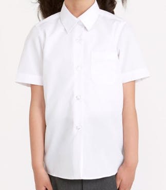 Dunnes Stores Easy Care Short-Sleeved Blouses - Pack Of 3 (4-16 Years)