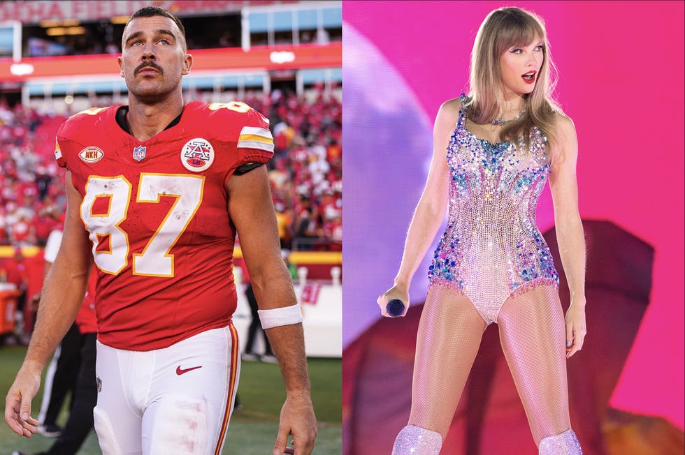 Taylor Swift and Travis Kelce Adult Halloween Costume