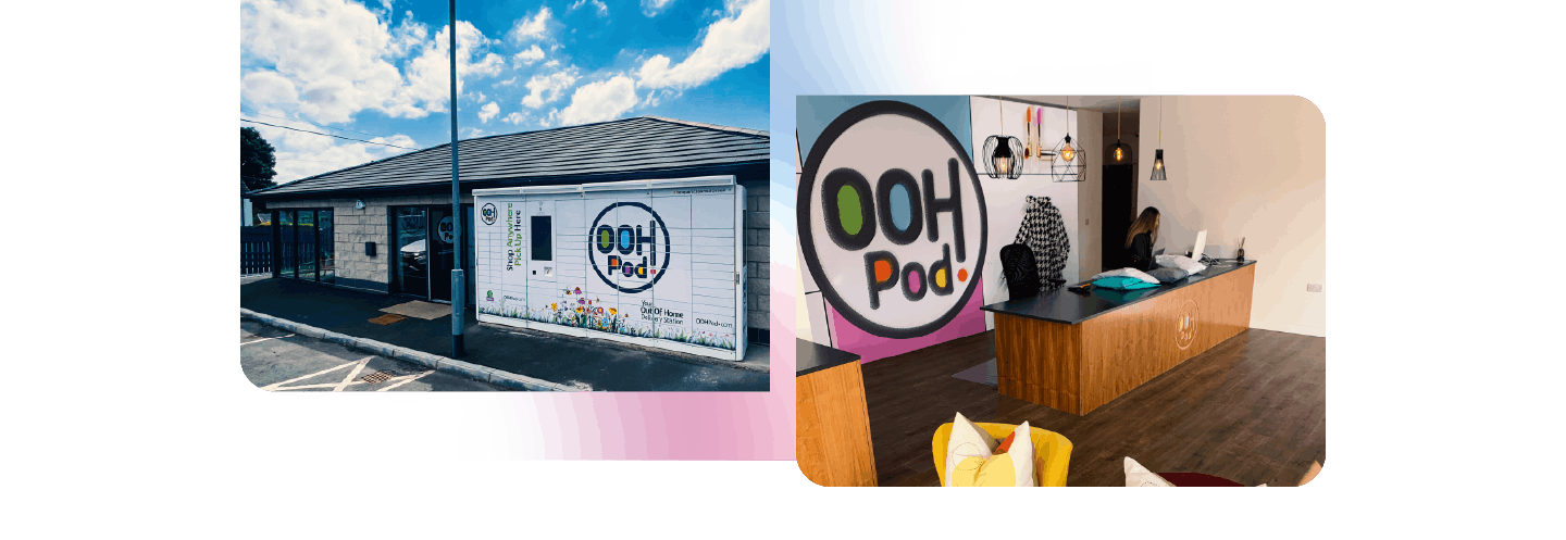 OOHPod Jonesborough ParcelShop