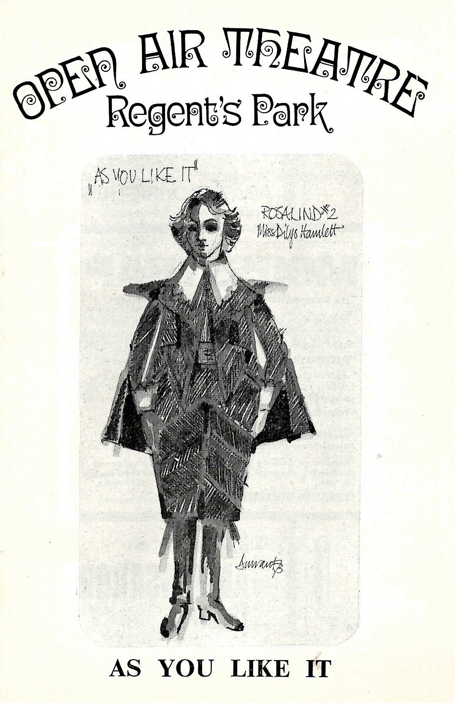 Geoffrey Colvile in As You Like It