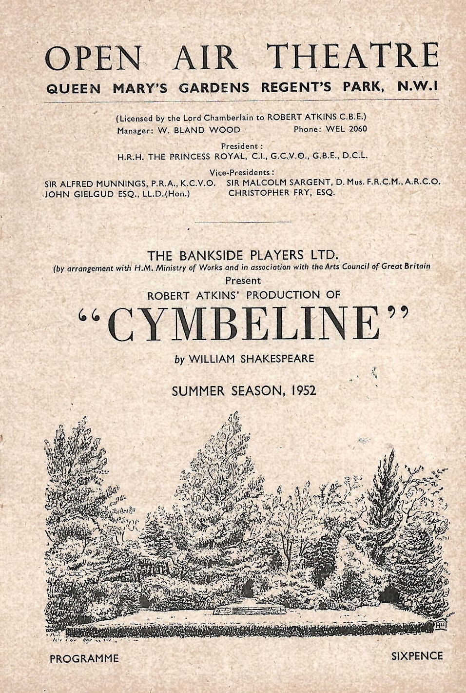 Robert Atkins in Cymbeline