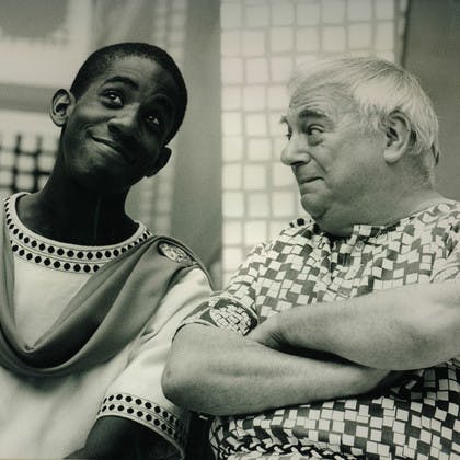 Ian Talbot in A Funny Thing Happened on the Way to the Forum