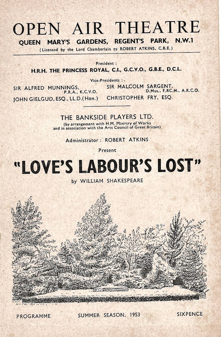 Love's Labour's Lost (1953)