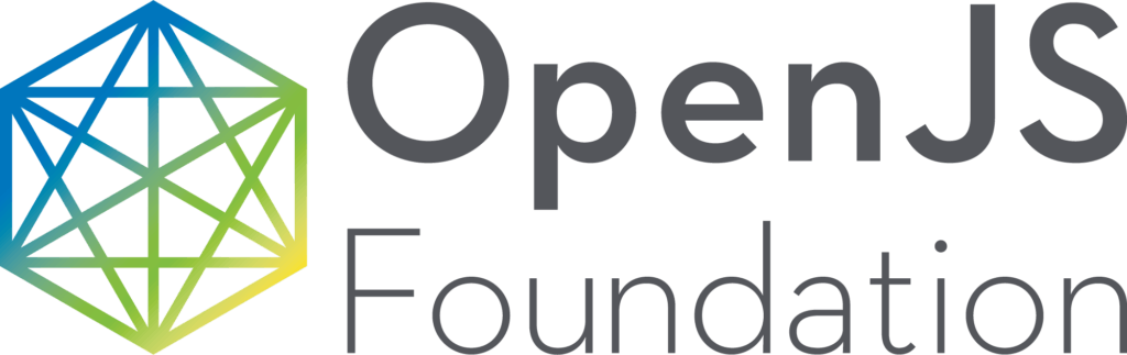 Logotyp för Open JavaScript Foundation