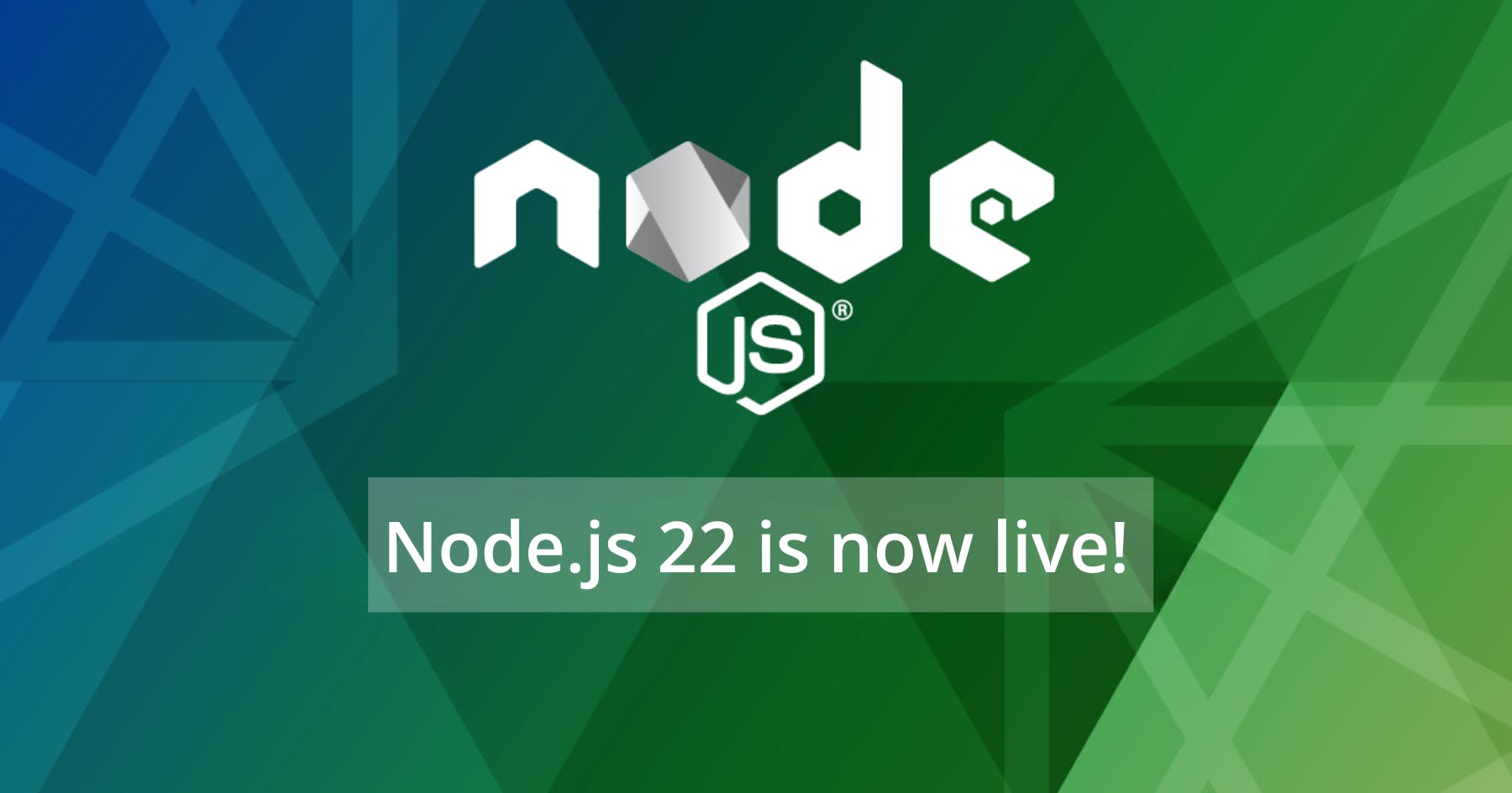 The release of Node.js 22 is available now! ​​Highlights in Node.js 22 include require()ing ESM graphs, WebSocket client, updates of the V8 JavaSc