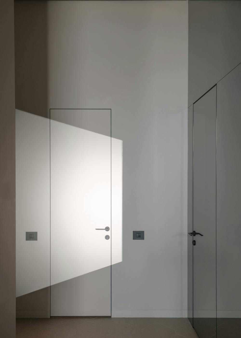 Matte Semi-Transparent Doors