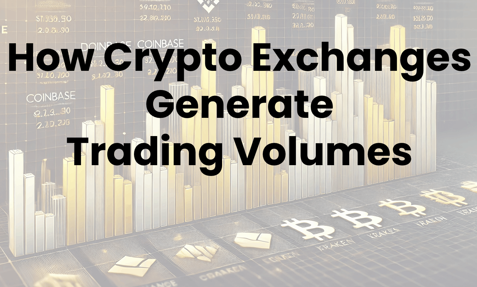 How Crypto Exchanges Generate Trading Volumes