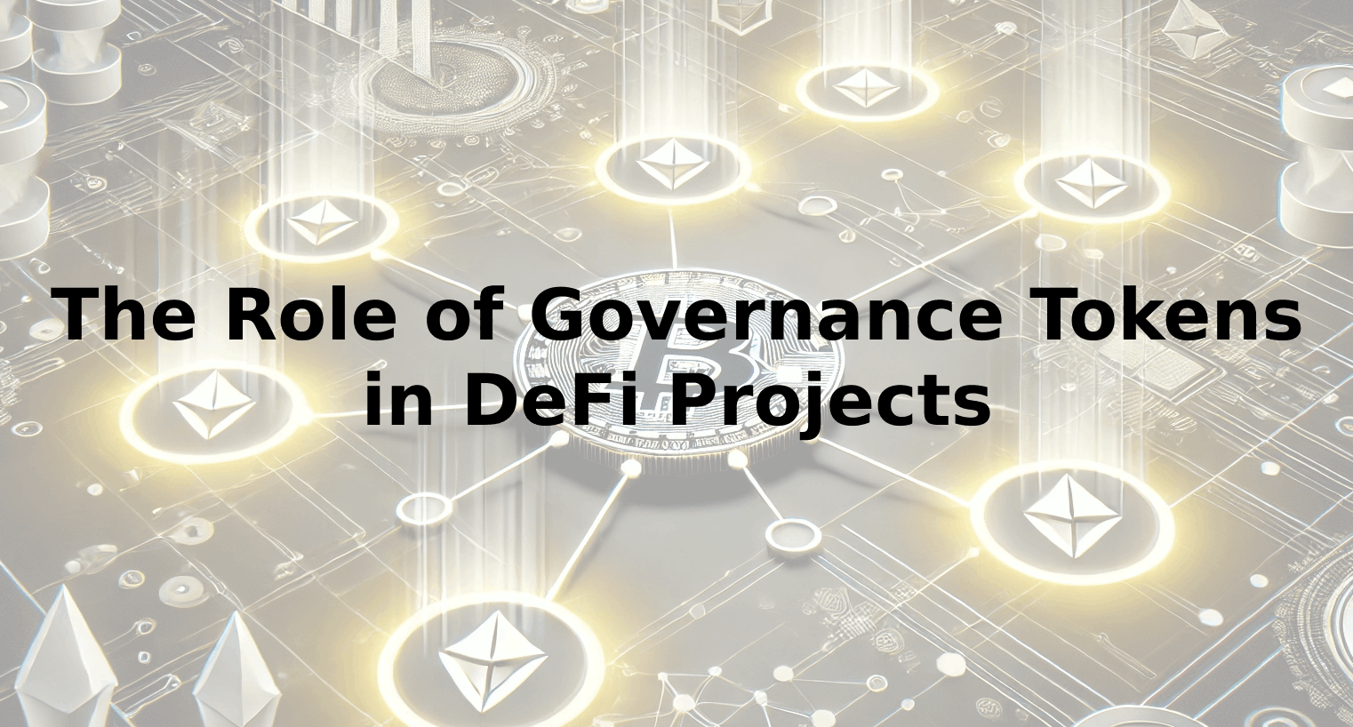 The Role of Governance Tokens in DeFi Projects