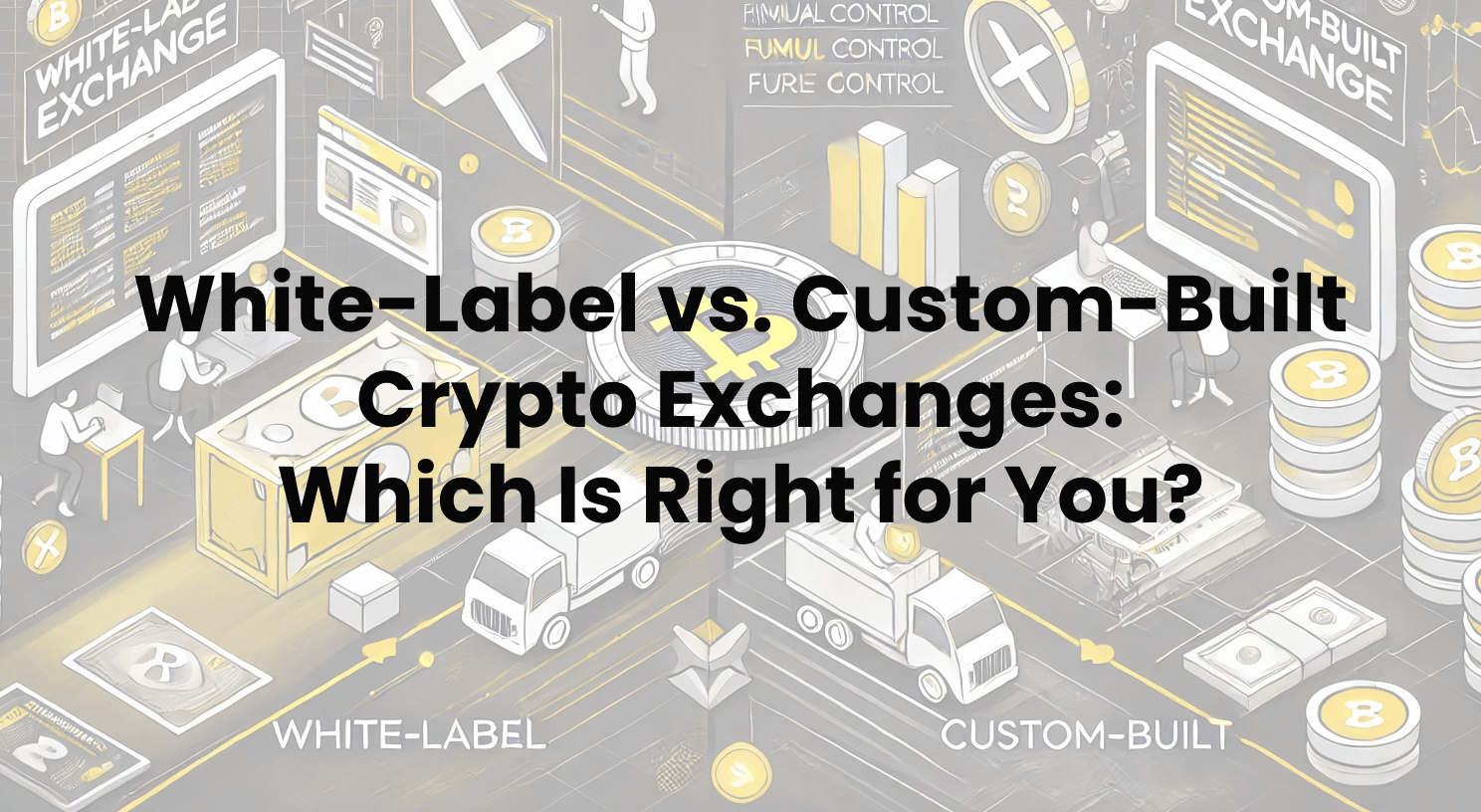 White-Label vs. Custom-Built Crypto Exchanges: Which Is Right for You?