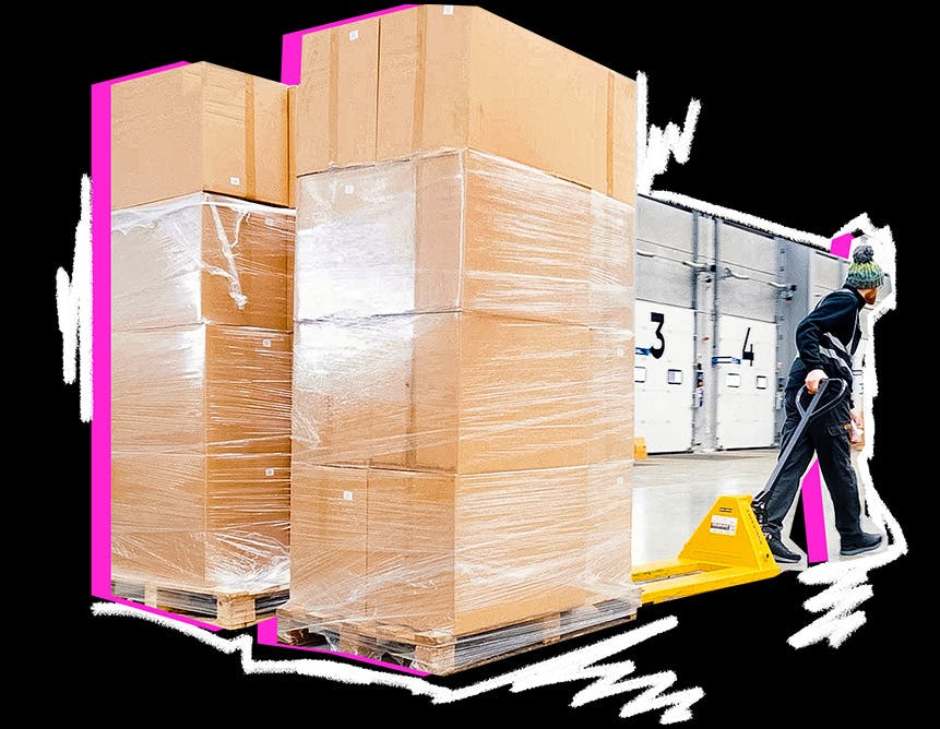 Paketlenmiş kargo topluluğu resmi