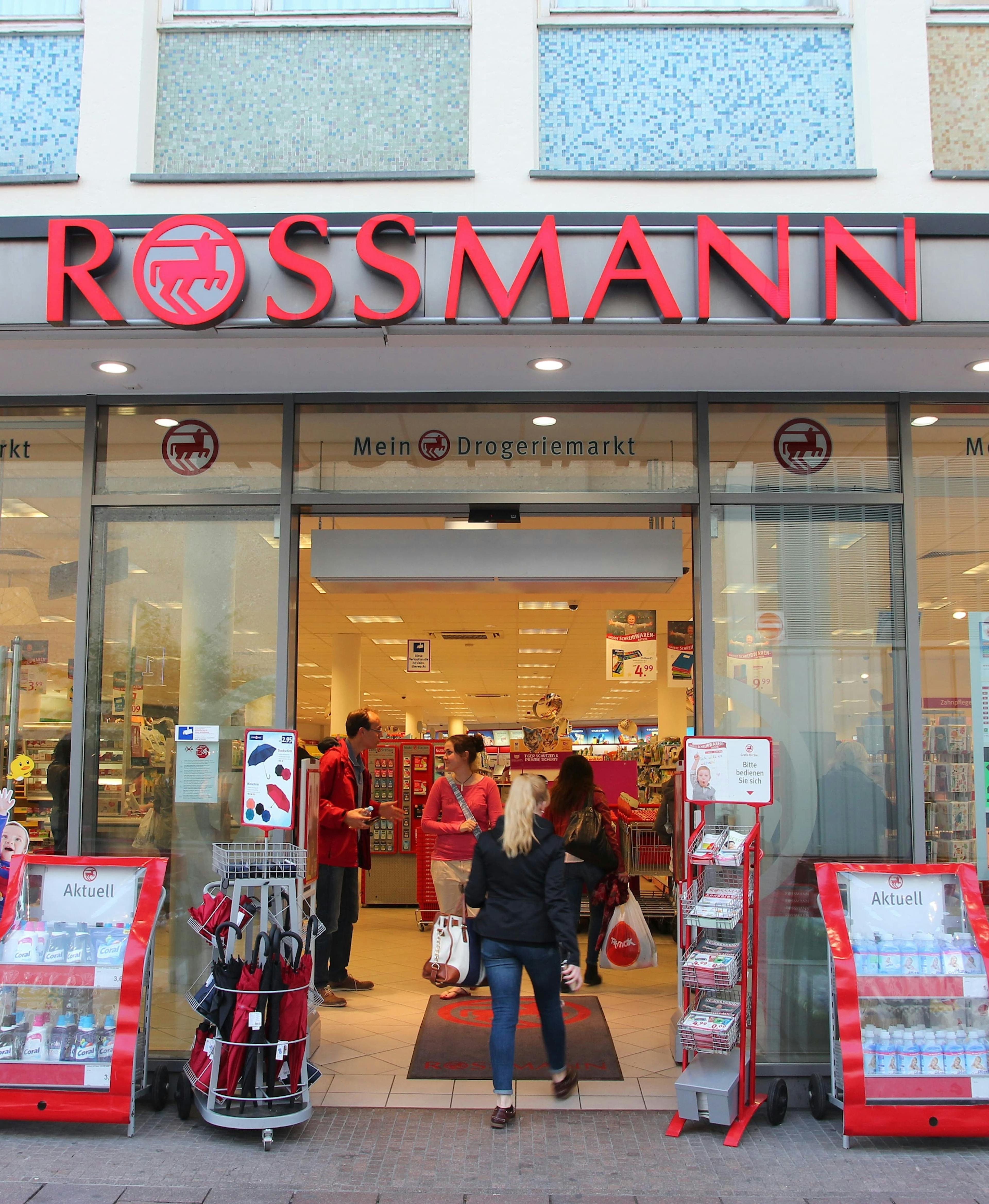 rossman store entrance