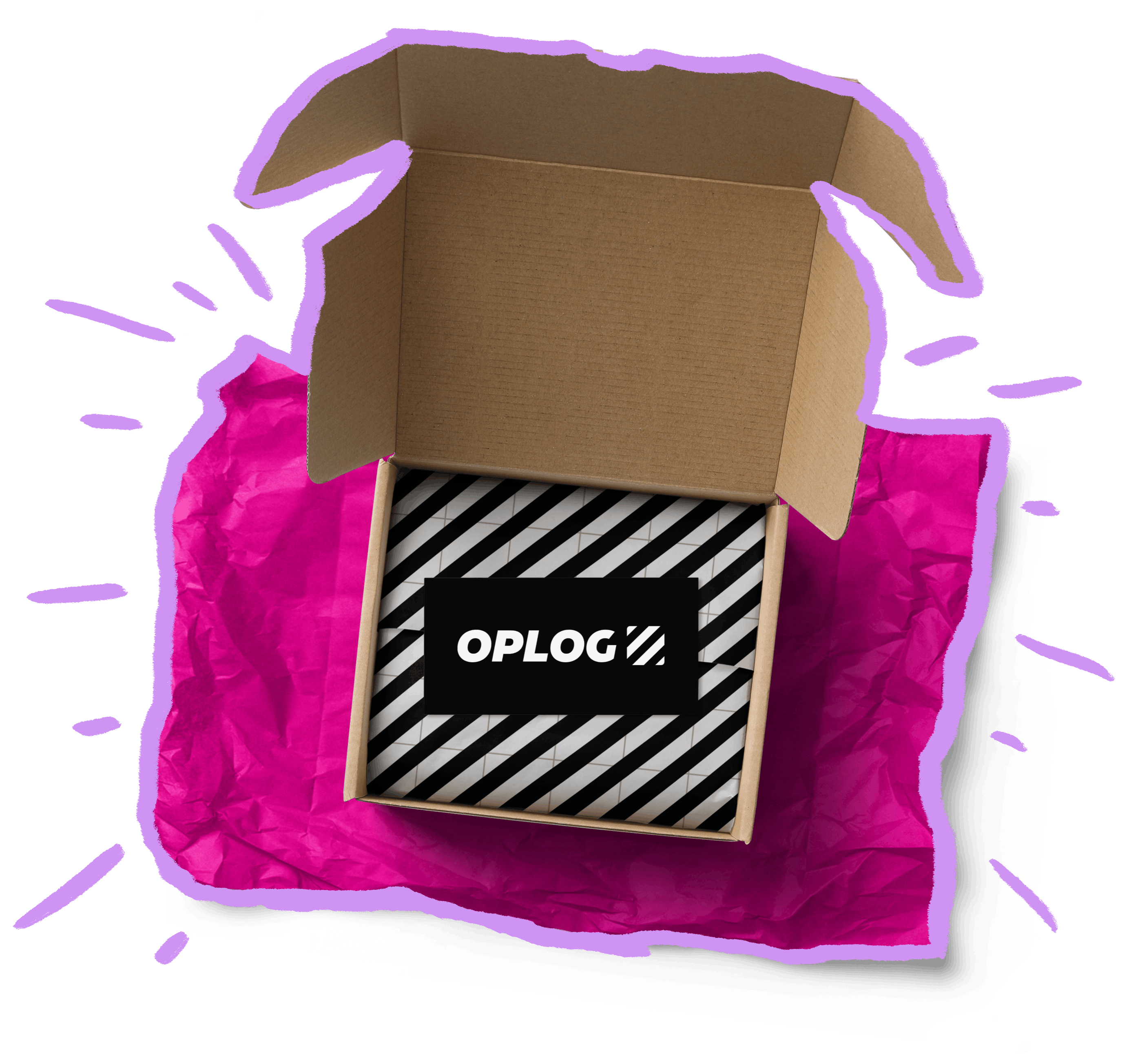 box is preparing for shipping