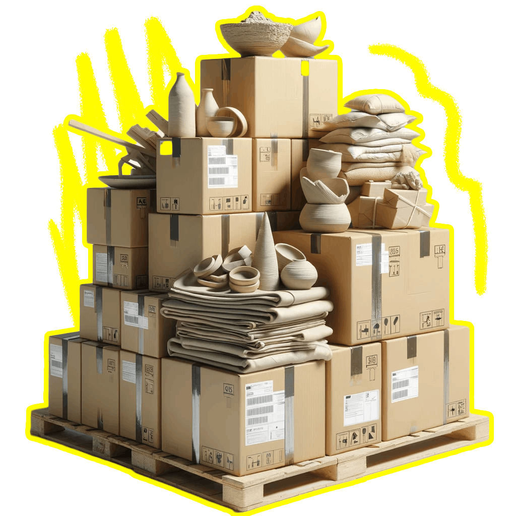 üst üste duran kutular