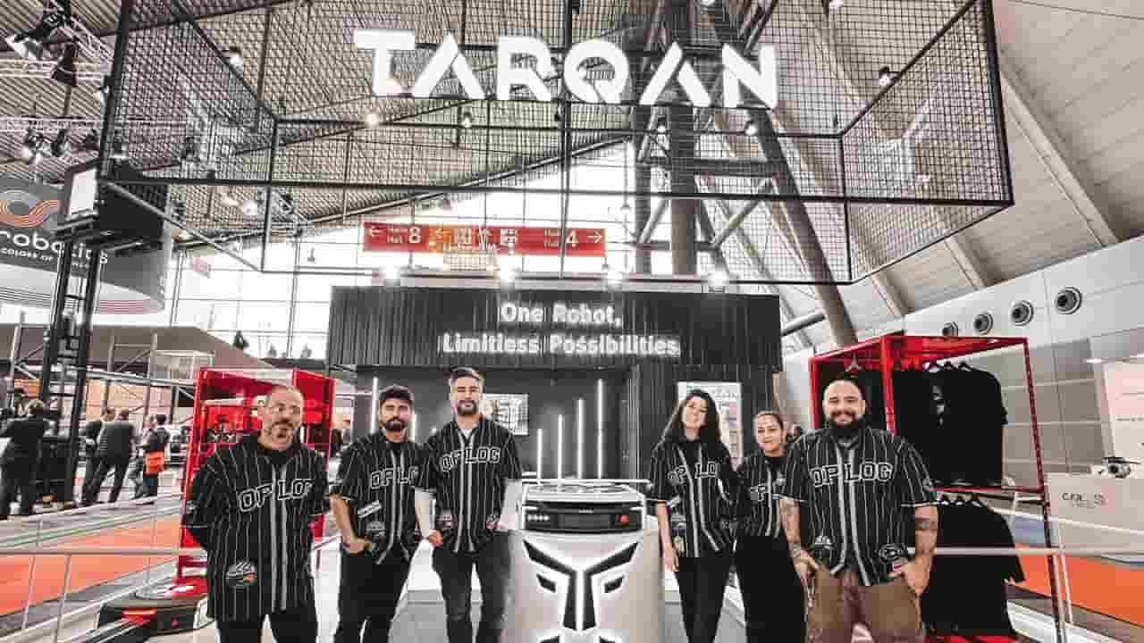 OPLOG’un lojistik robotu TARQAN Almanya’da sergilendi