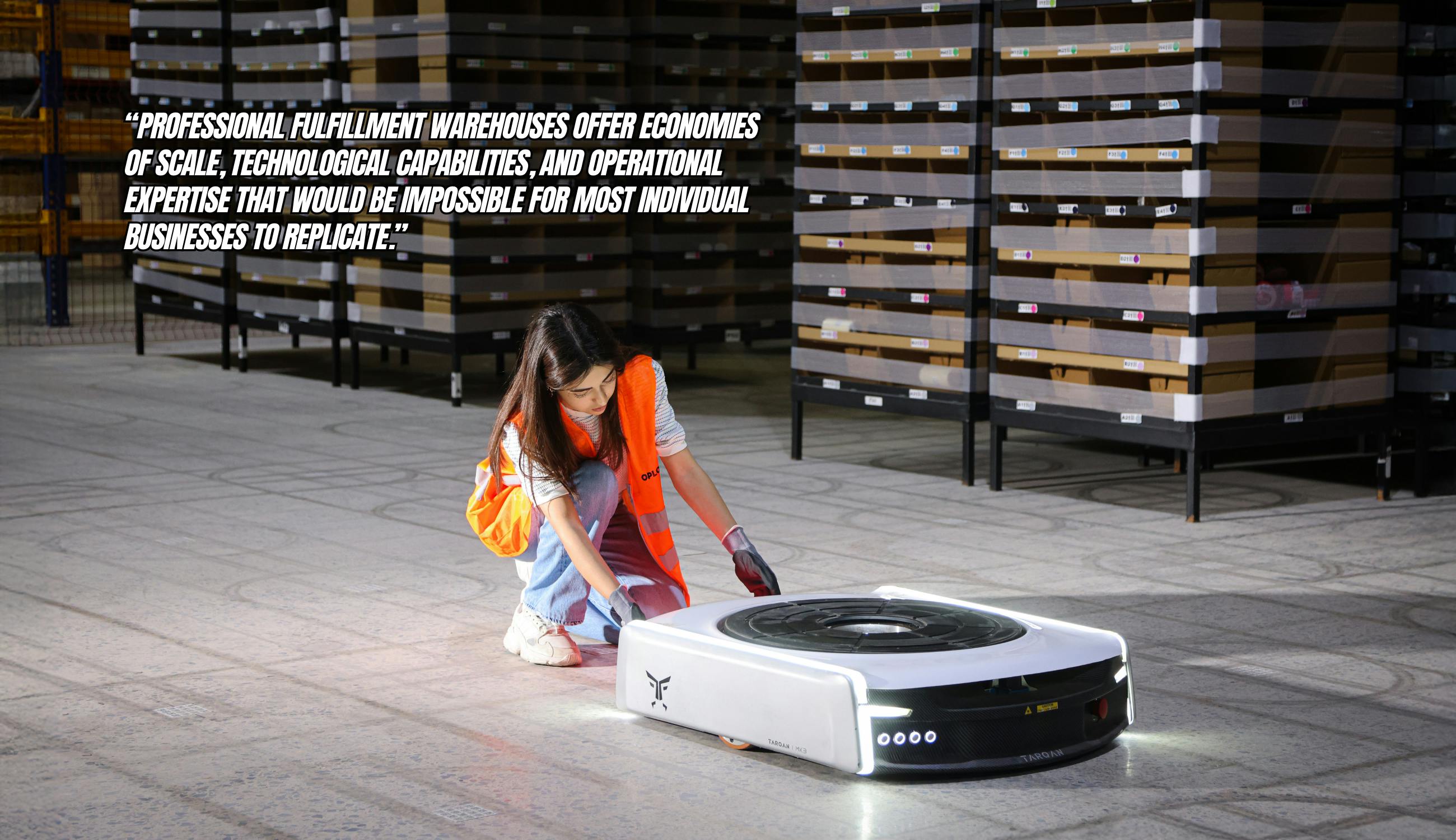 Professional fulfillment warehouses