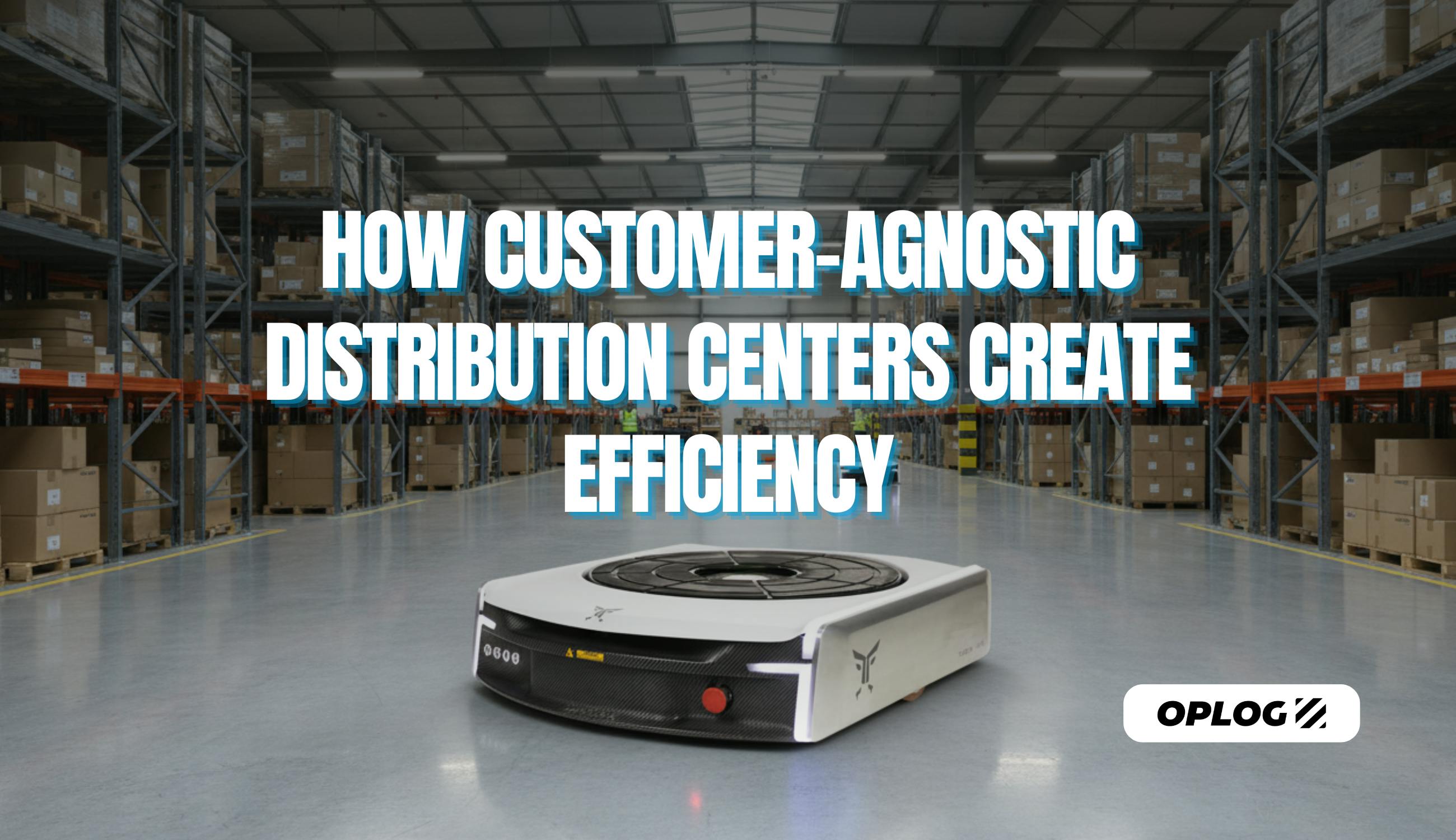 How customer - agnostic distribution centers create efficiency