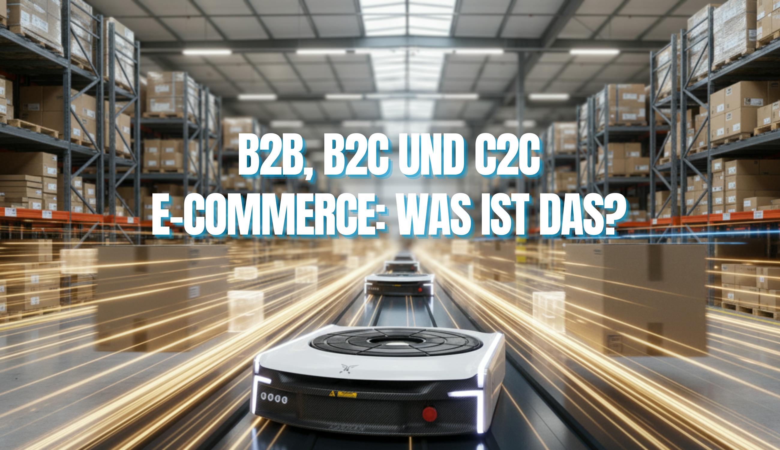 B2B, B2C und C2C E-Commerce: Was ist das?