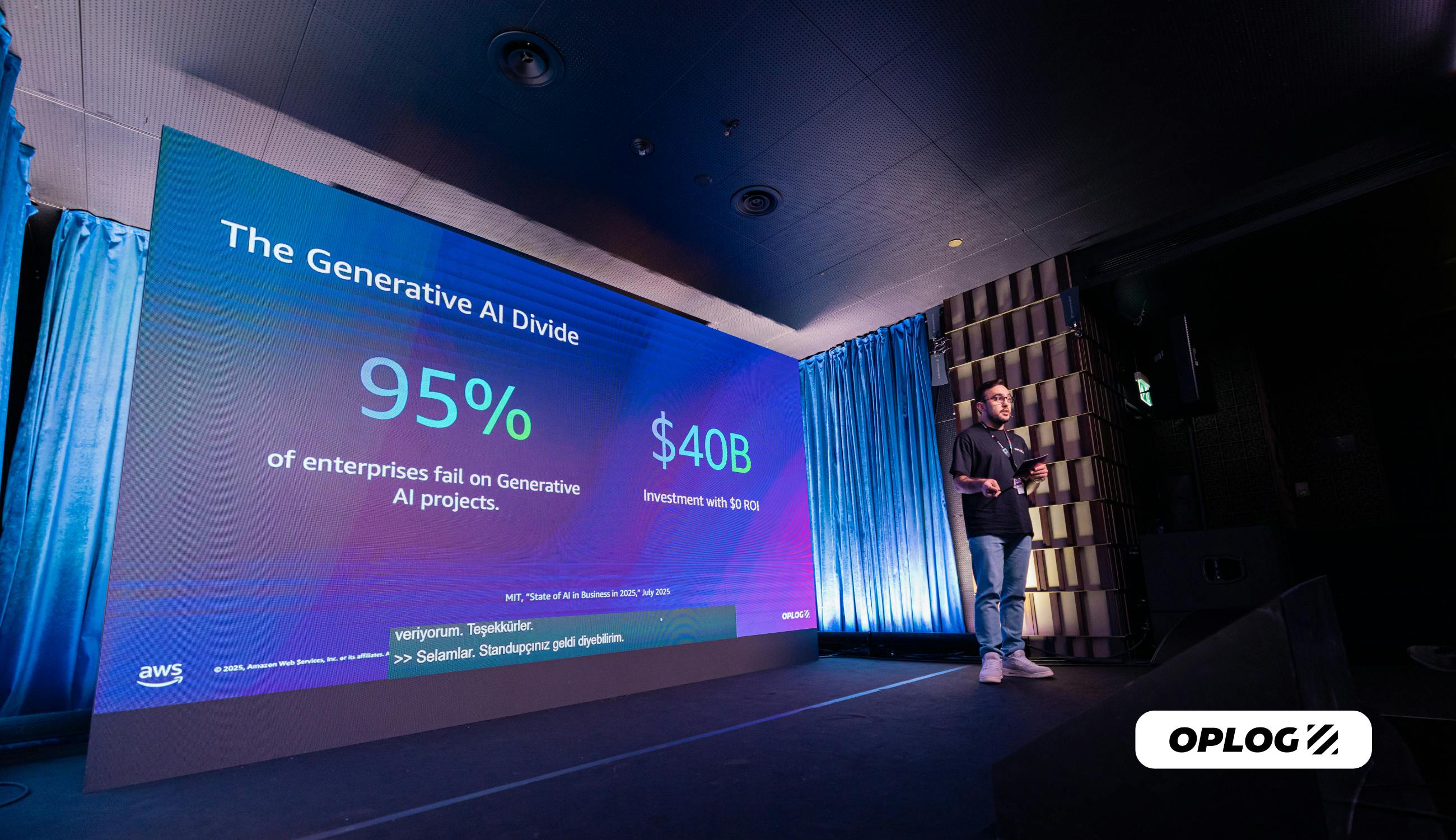 Emre Keskin, AWS Cloud Day Türkiye sahnesinde!