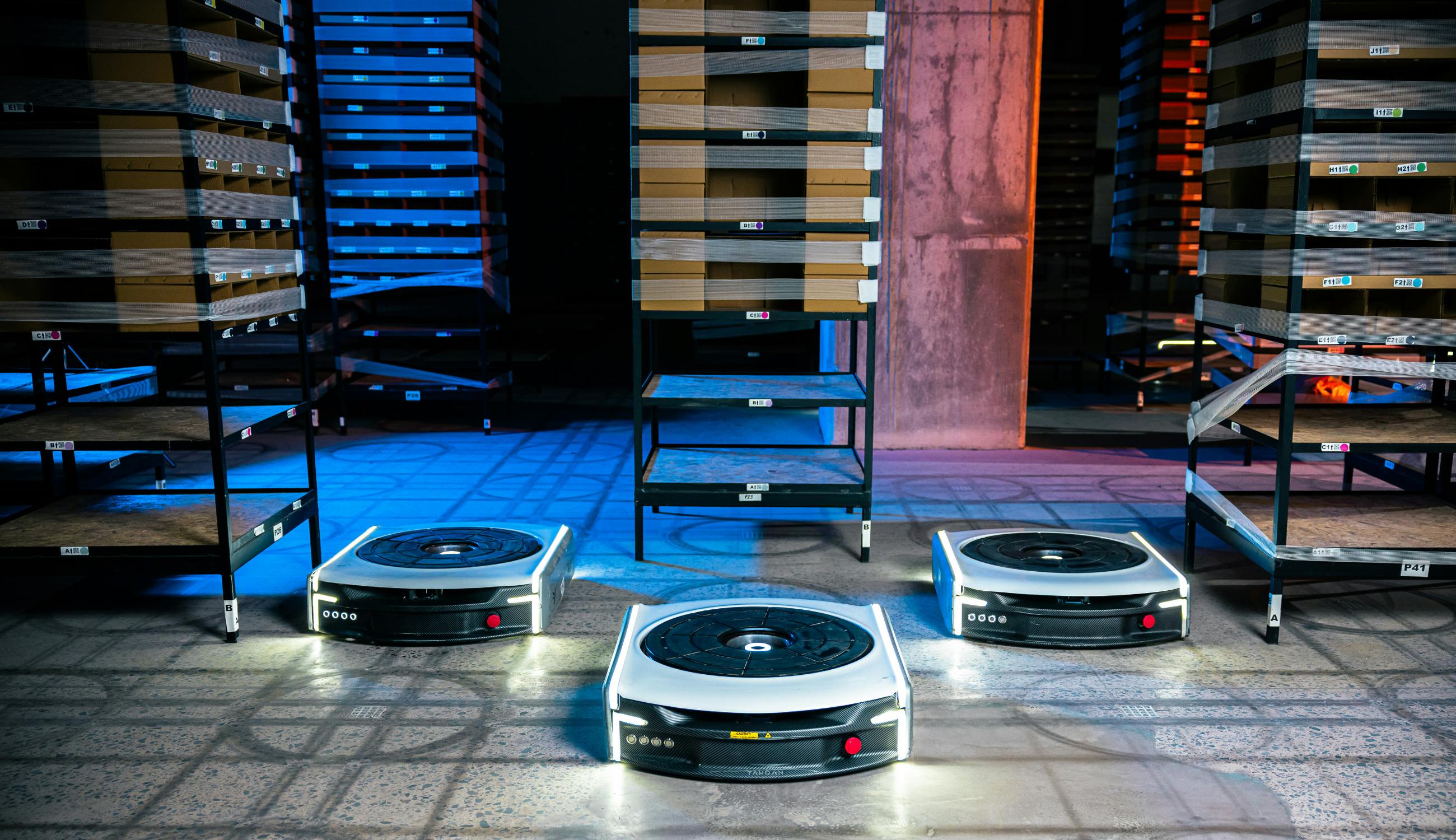 TARQAN fulfillment robots