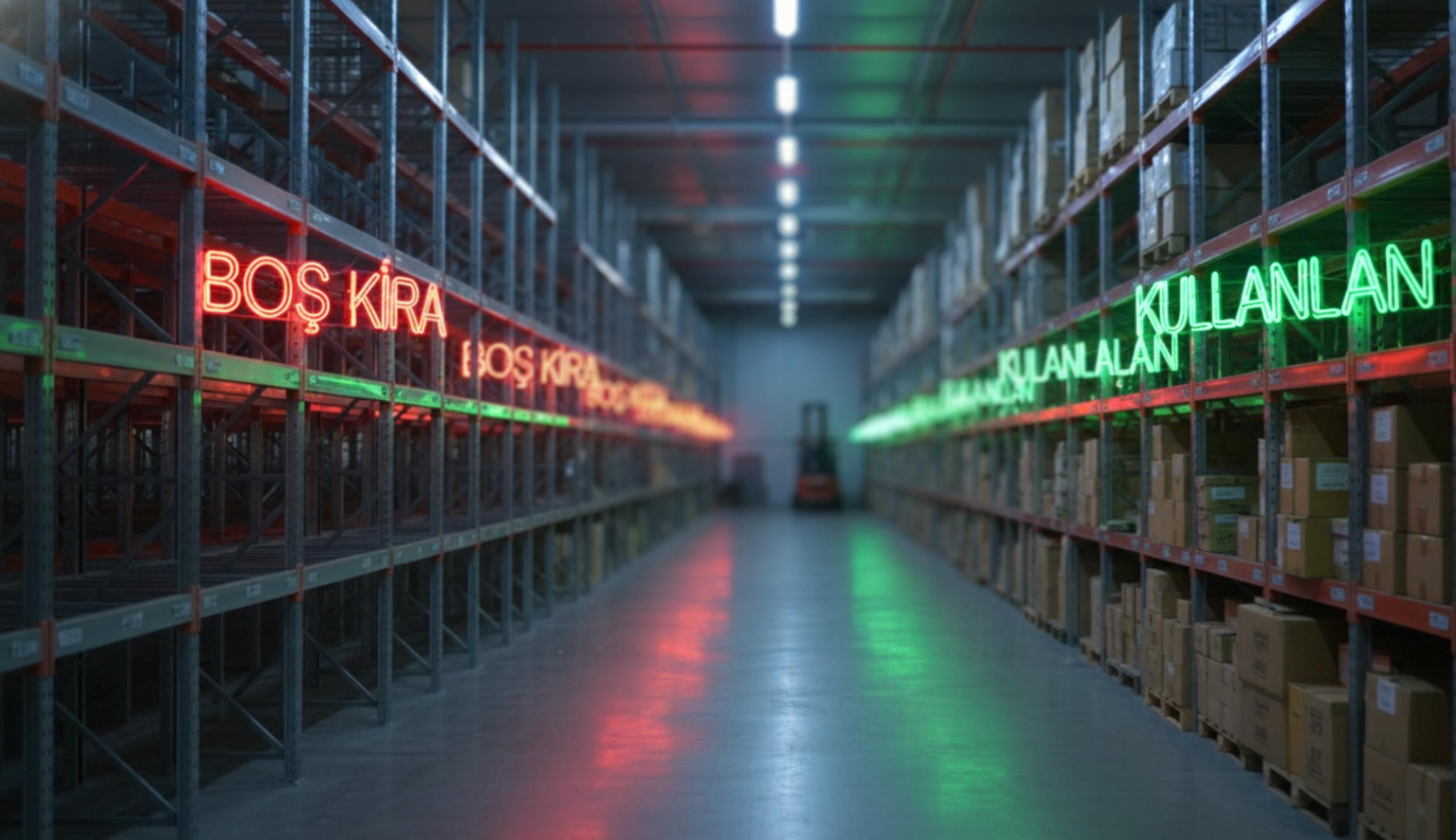 Boşa kira verilen bir depo