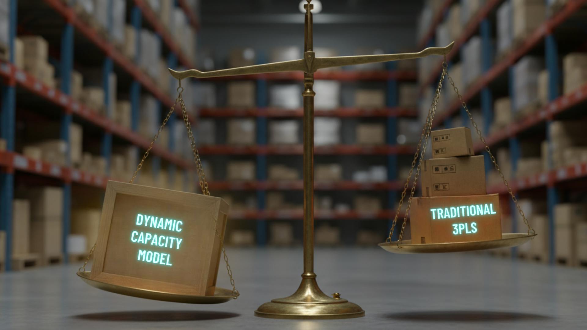 How Dynamic Capacity Model is superior then traditional 3PL models