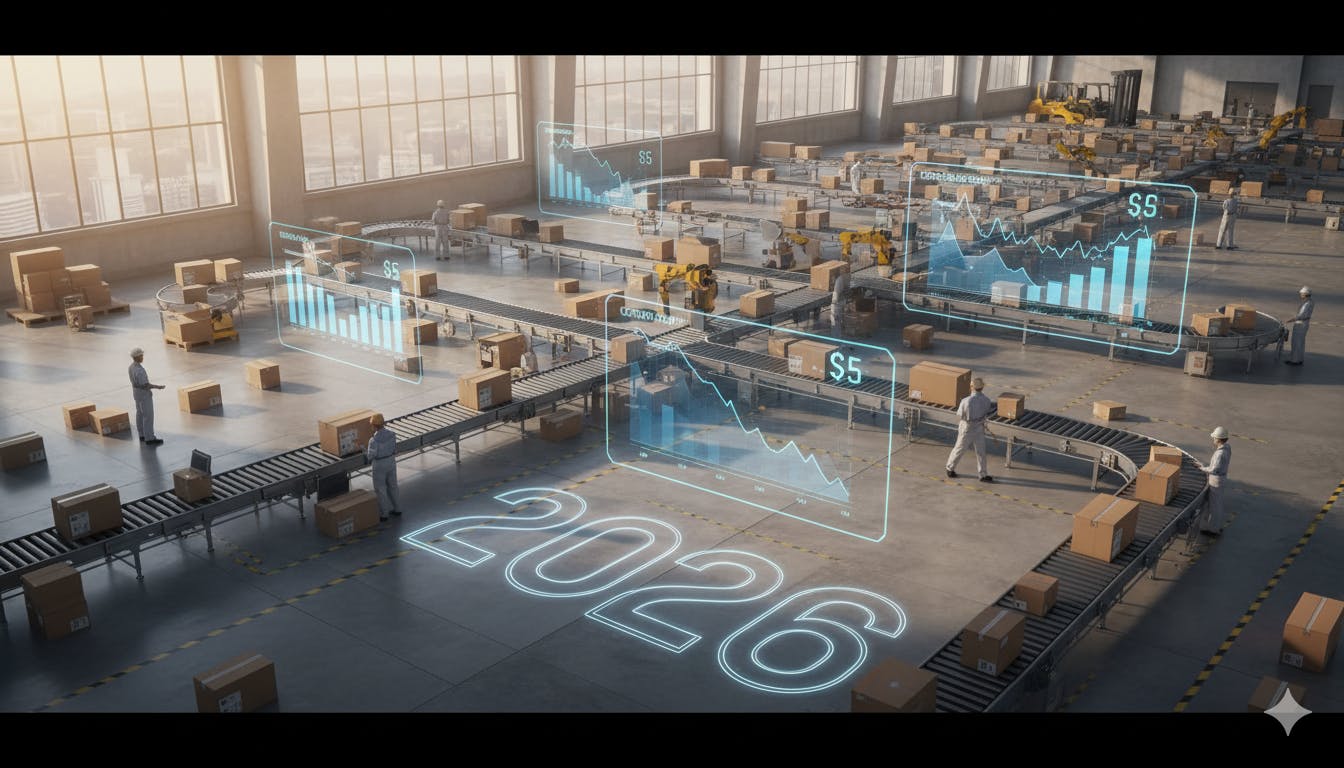 Teknolojik bir fulfillment deposunda 2026 yılı hazırlıkları