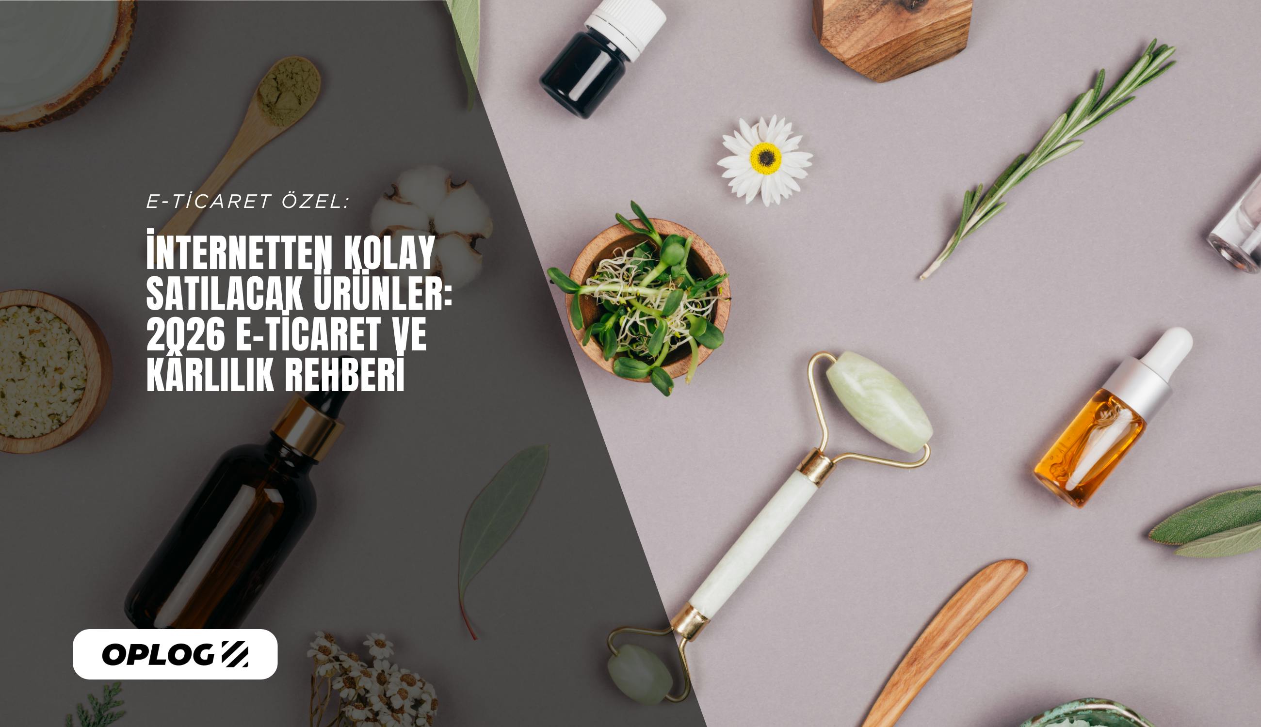 İnternetten kolay satılacak ürünlerin yer aldığı bir tasarım