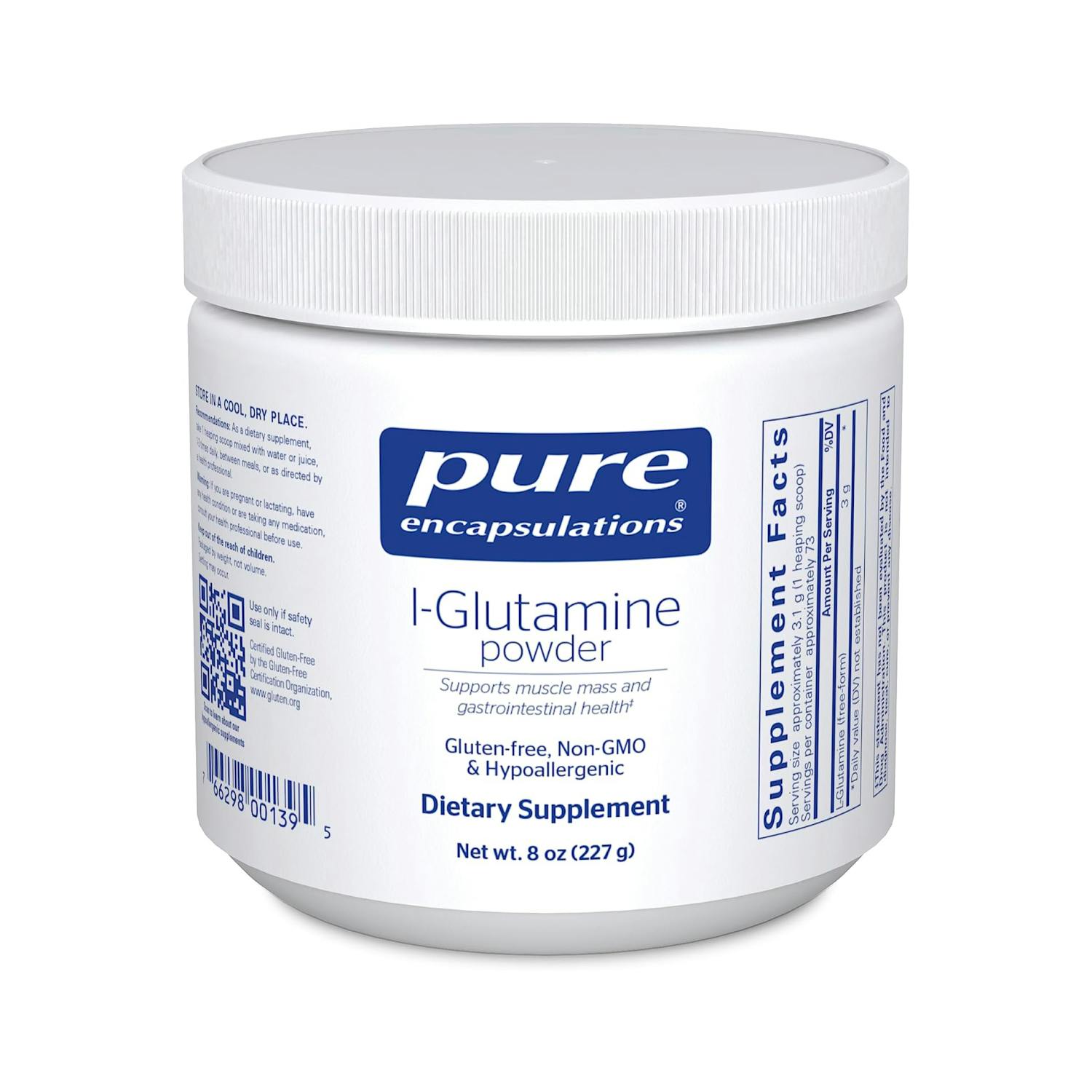 Pure Encapsulations L-Glutamine Powder 