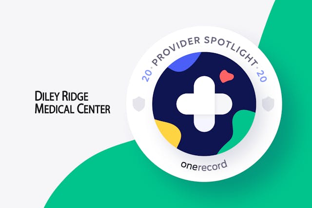 Diley Ridge Medical Center OneRecord Provider Spotlight Medallion