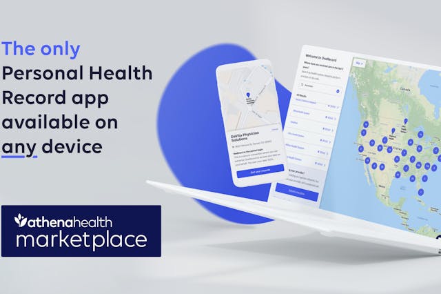 OneRecord Joins athenahealth's Marketplace Program to Empower Consumers with Their Medical Records