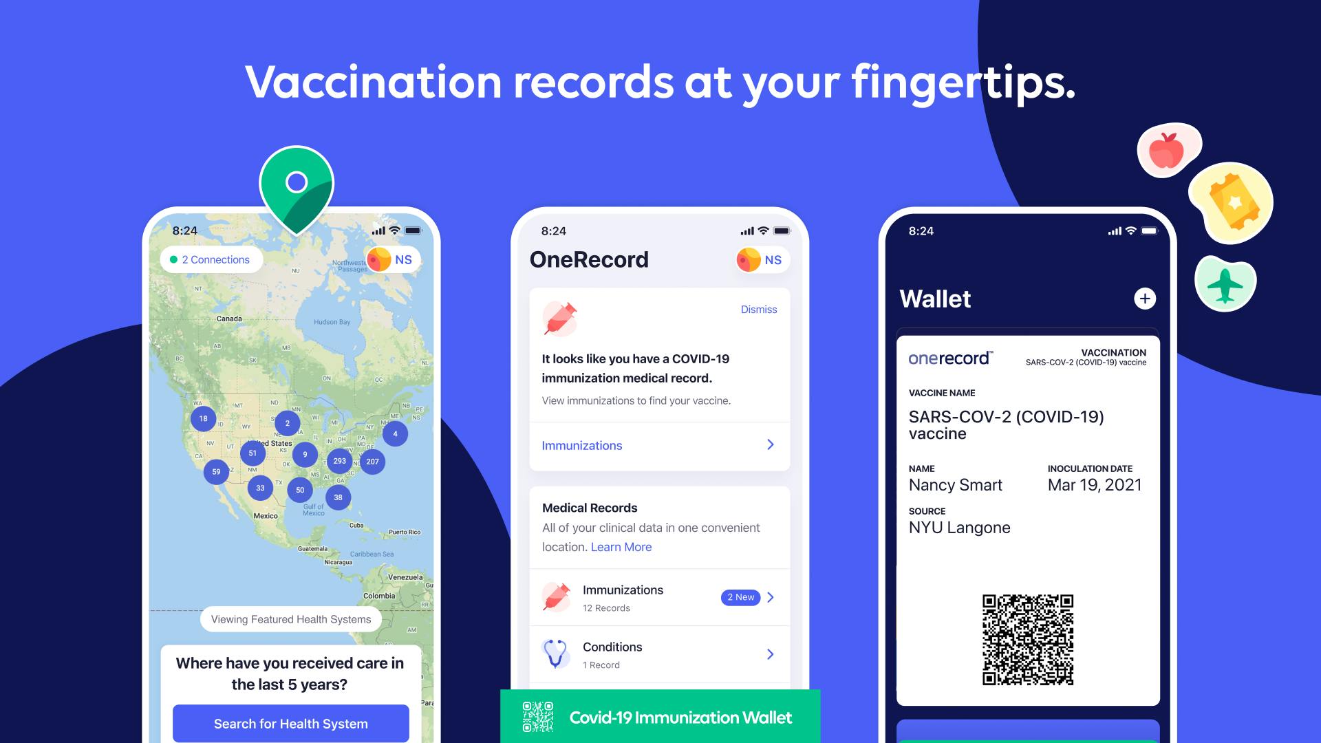 Vaccination records at your fingertips.