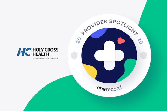 Holy Cross Health Provider Spotlight Medallion 