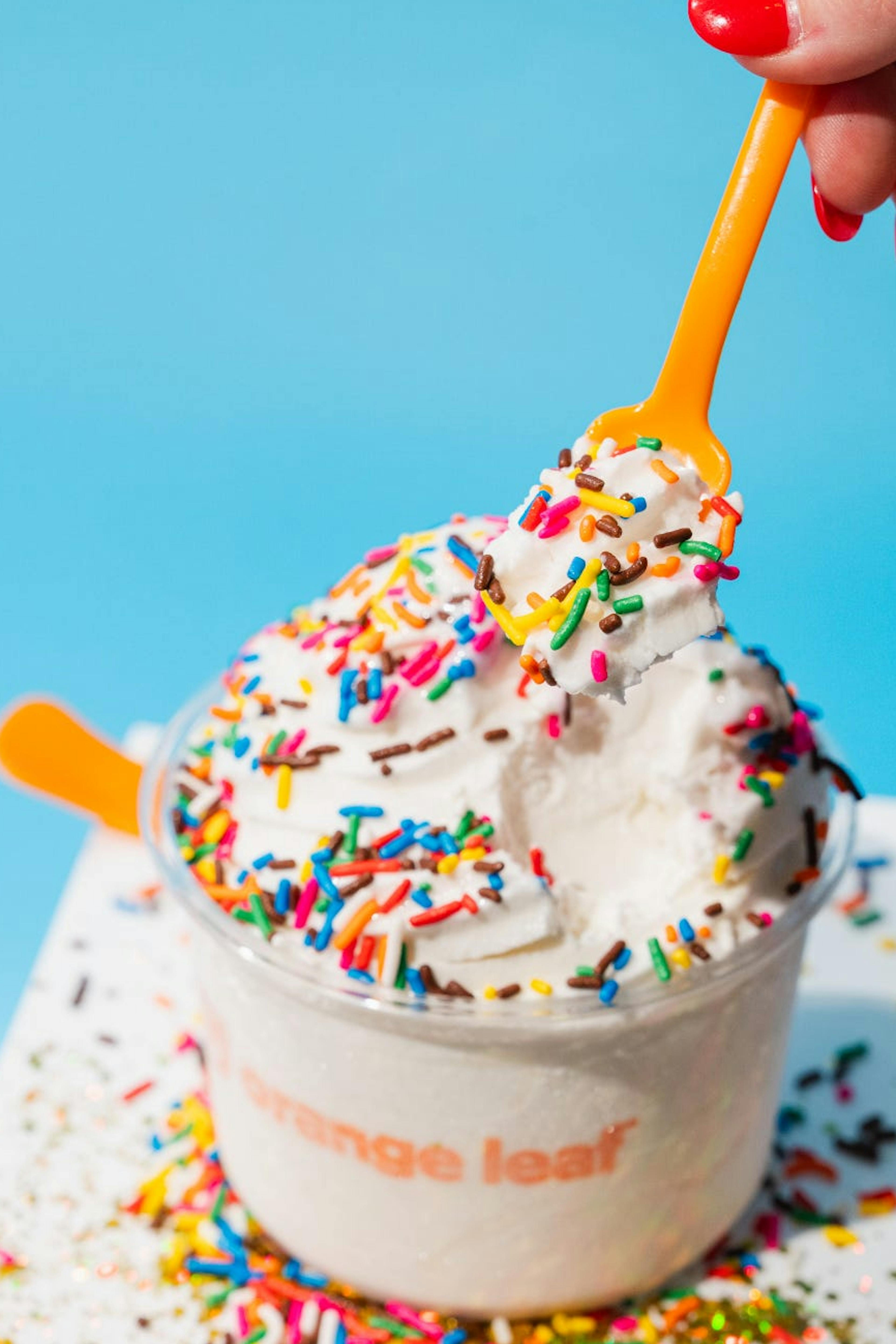 Orange Leaf Frozen Yogurt