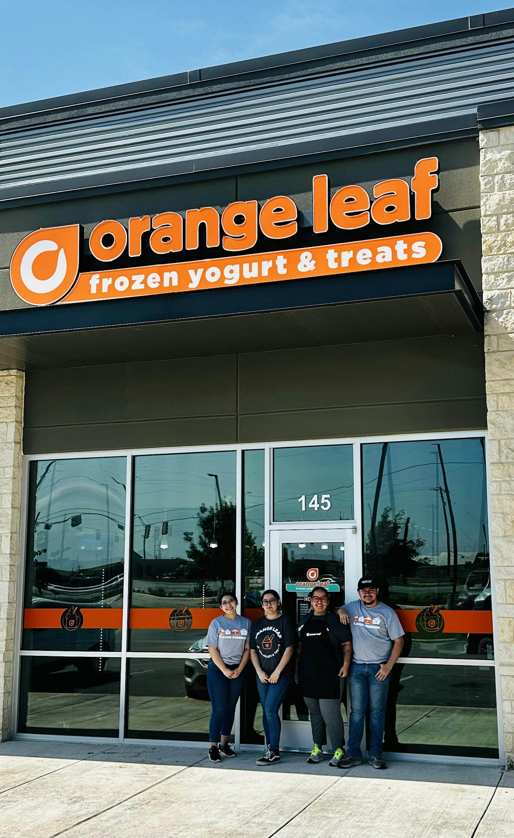 Orange Leaf Opens New Location in Cibolo, Texas