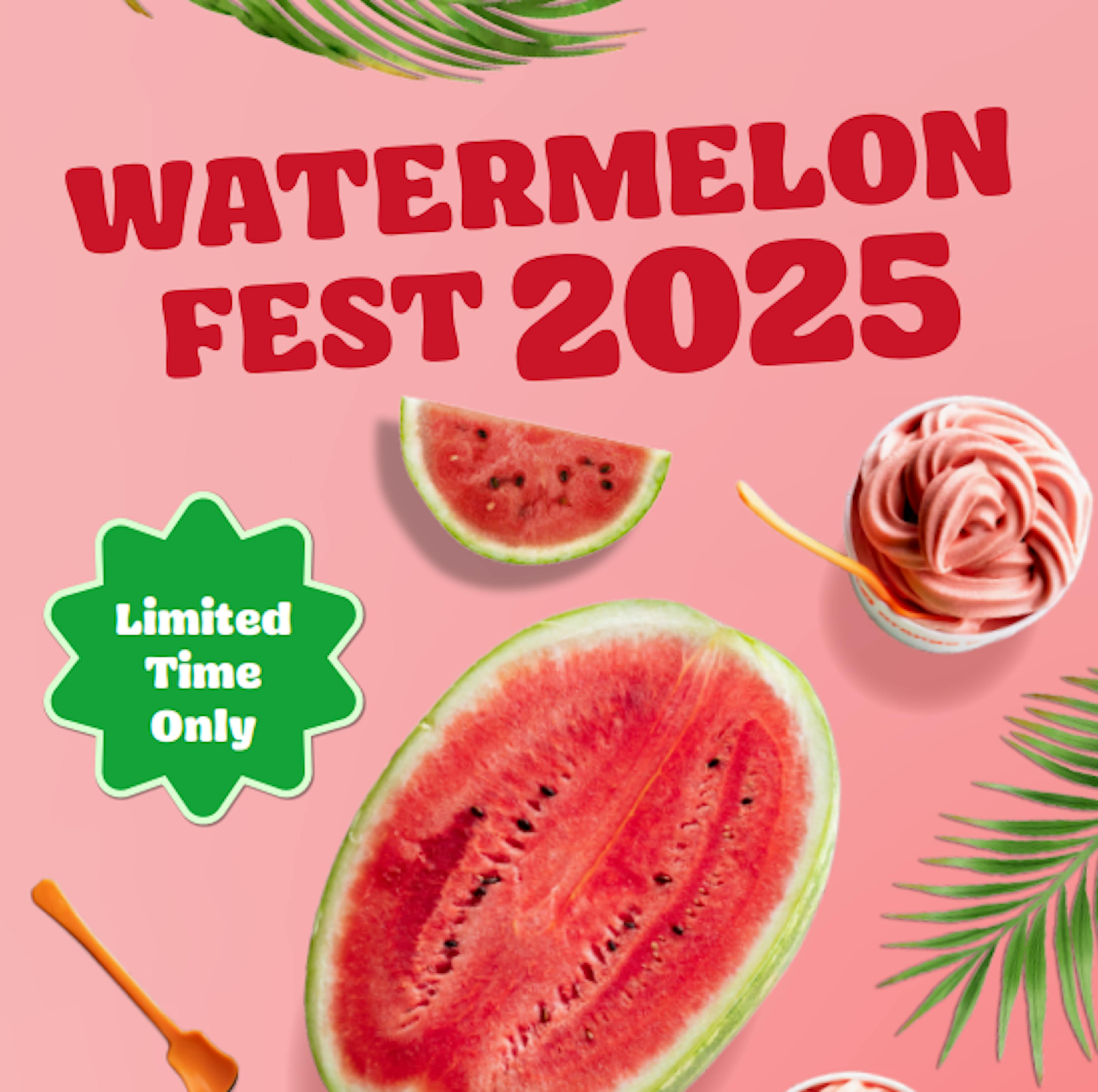 Orange Leaf Watermelon Fest 2025 website image