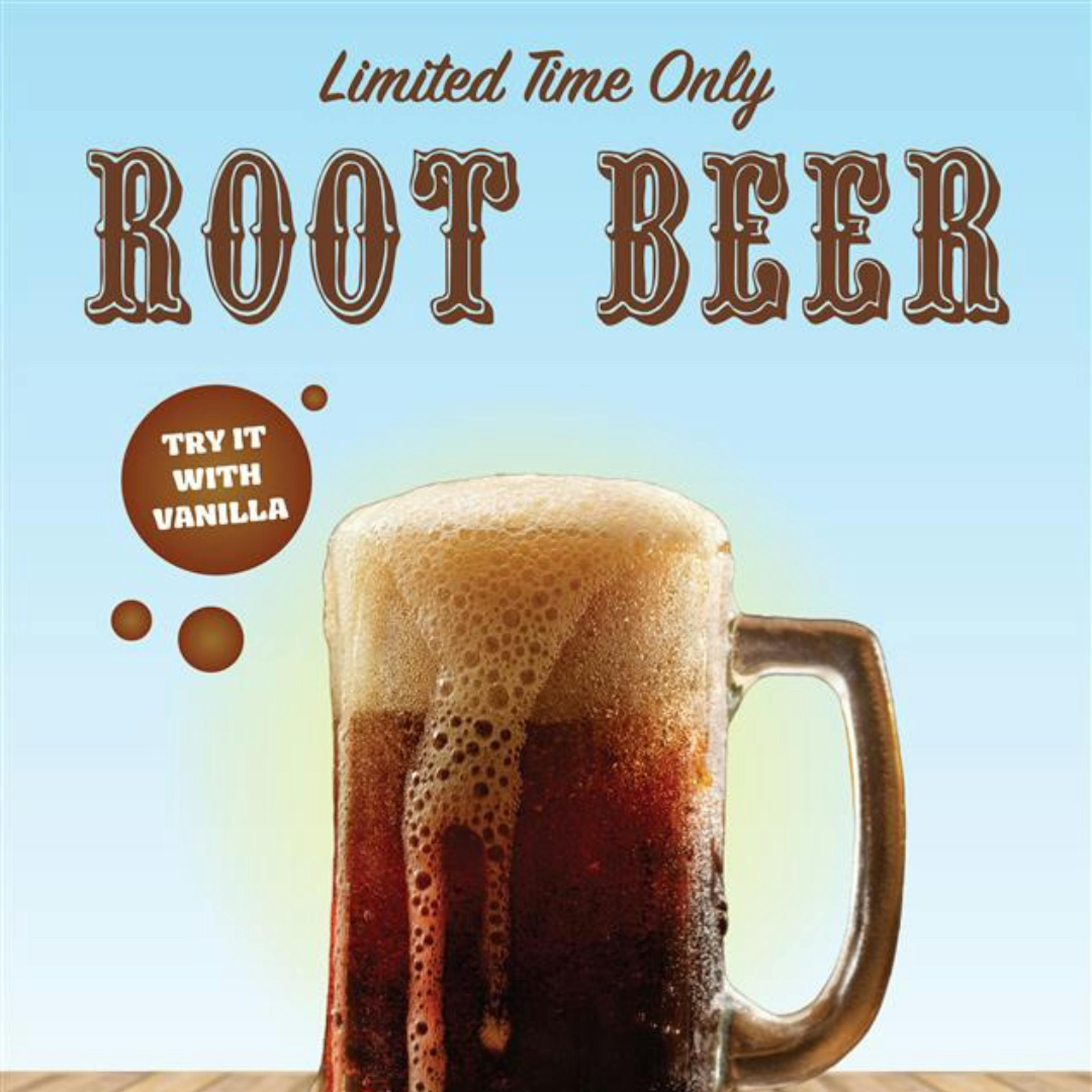 Orange Leaf Limited Time Froyo - Root Beer. Try It With Vanilla for a Root Beer Float Froyo