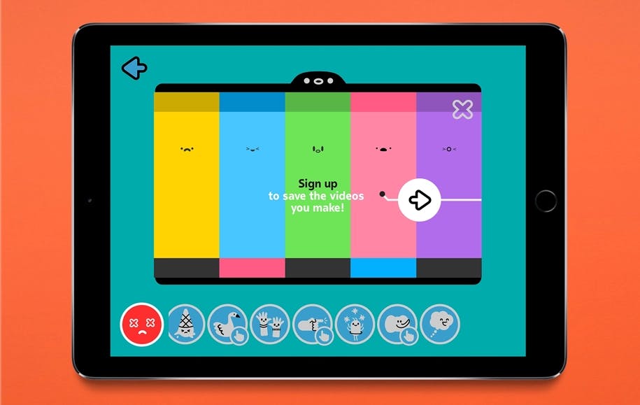Toca TV Ipad UI